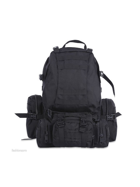 Tuffmensgear Waterproof Mountaineering Backpack 55lt Black