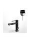 Eurorama Tonda Mixing Sink Faucet Black