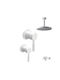 La Torre Tech Built-in Mixer, Diverter & Shower Head Set for Shower 3 Exits