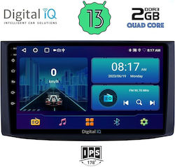 Digital IQ Sistem Audio Auto pentru Chevrolet Aveo 2006-2010 (Bluetooth/USB/AUX/WiFi/GPS/Android-Auto) cu Ecran Tactil 9"