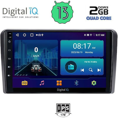 Digital IQ Car Audio System for Opel Corsa 2004-2014 (Bluetooth/USB/AUX/WiFi/GPS/Android-Auto) with Touch Screen 9"