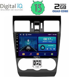 Digital IQ Sistem Audio Auto pentru Subaru Padurar 2013-2019 (Bluetooth/USB/WiFi/GPS) cu Ecran Tactil 9"