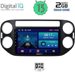 Digital IQ Ηχοσύστημα Αυτοκινήτου για Volkswagen Tiguan 2004-2016 (Bluetooth/USB/WiFi/GPS) με Οθόνη Αφής 9"