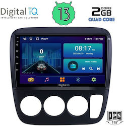 Digital IQ Sistem Audio Auto pentru Honda CR-V - Comerț electronic 1996-2006 cu A/C (Bluetooth/USB/AUX/WiFi/GPS/Android-Auto) cu Ecran Tactil 9"