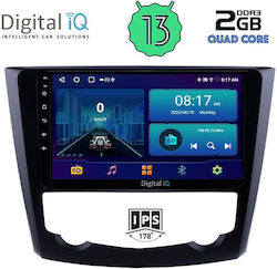 Digital IQ Sistem Audio Auto pentru Renault Kadjar 2015> (Bluetooth/USB/AUX/WiFi/GPS/Android-Auto) cu Ecran Tactil 9"