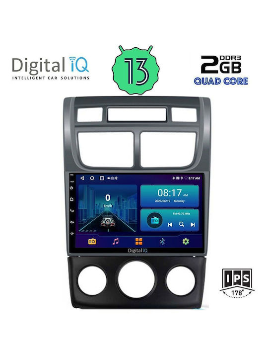 Digital IQ Ηχοσύστημα Αυτοκινήτου για Kia Sportage 2004-2010 (Bluetooth/USB/AUX/WiFi/GPS/Android-Auto) με Οθόνη Αφής 9"