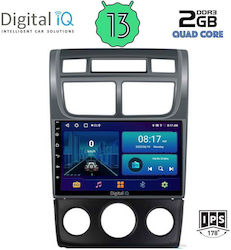 Digital IQ Car-Audiosystem für Kia Sportage 2004-2010 (Bluetooth/USB/AUX/WiFi/GPS/Android-Auto) mit Touchscreen 9"