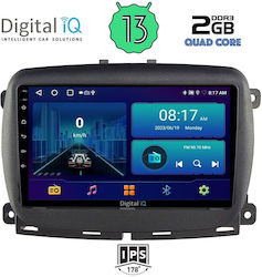 Digital IQ Car Audio System for Fiat 500 2016> (Bluetooth/USB/AUX/WiFi/GPS/Android-Auto) with Touch Screen 9"