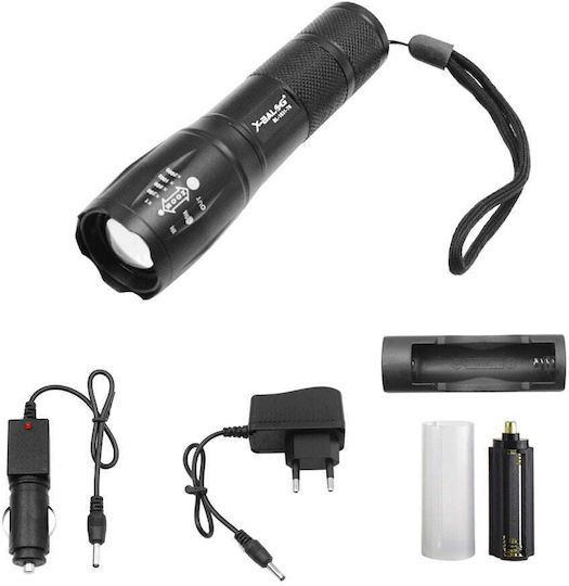 Lanternă LED Reîncărcabilă cu Luminozitate Maximă 150 Lumen Rece