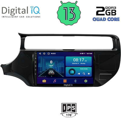 Digital IQ Car-Audiosystem für Kia Rio 2015-2018 (Bluetooth/USB/AUX/WiFi/GPS/Android-Auto) mit Touchscreen 9"