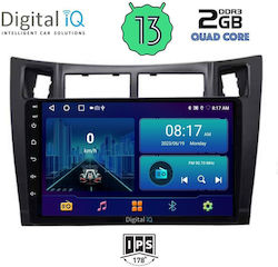 Digital IQ Car-Audiosystem für Toyota Yaris 2006-2011 (Bluetooth/USB/WiFi/GPS) mit Touchscreen 9"