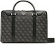 Guess Vezzola Smart Tasche Schulter / Handheld für Laptop 17" in Schwarz Farbe