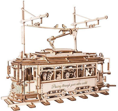 Rokr Wooden Construction Toy Tramvaiul Clasic