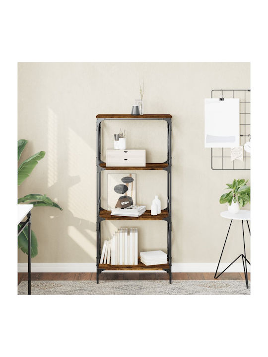 Bookcase Smoky Oak 59x35x132cm