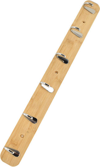 Tpster Agățători De Perete Din Lemn Cu 6 Compartimente 57x5cm Tpster Agățători De Perete Din Lemn Cu 6 Compartimente 57x5cm