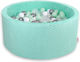 Bobono Ball Pit made of Fabric Green