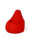 Puf Fotoliu Pear intense red 105x