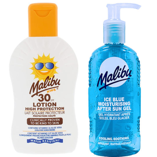 Malibu Αντηλιακή Λοσιόν για το Σώμα SPF30 200ml