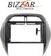Bizzar DIN Fascia Panels 2 Din Compatible with Screen 9" for Toyota RAV 4 2001-2005