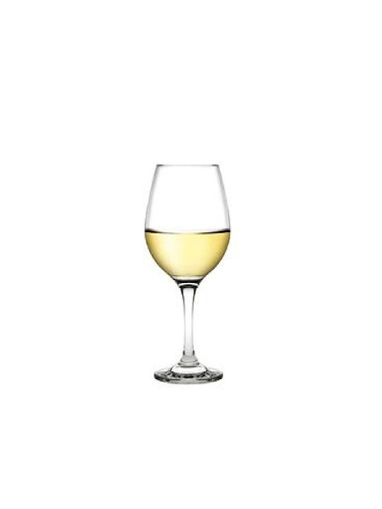 Pasabahce Glass Set for White Wine made of Glass Stacked 295ml 3pcs