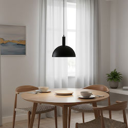 HomeMarkt Κρεμαστό Φωτιστικό Μαύρο 29x29x121εκ.