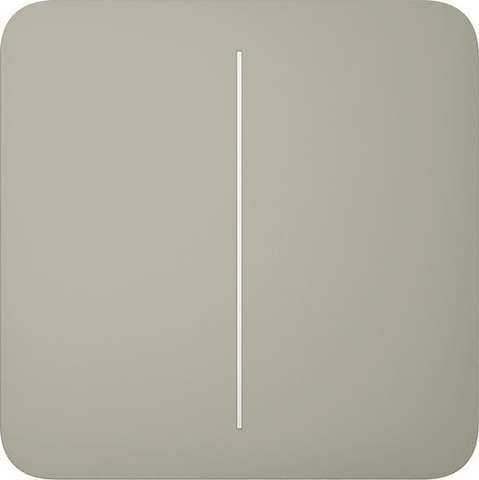Ajax Systems Solo Button (2-gang) Διακόπτης Τοίχου
