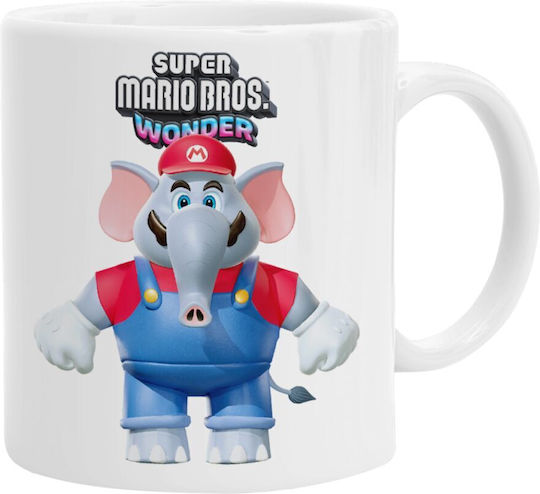 Koupakoupa Super Mario And Friends Mug Ceramic White 330ml