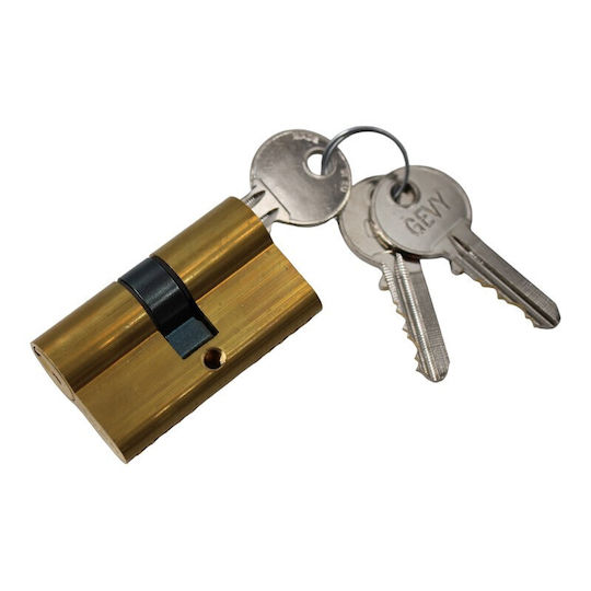 Gevy Lock Cylinder 54mm (27-27) Gold