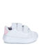 ADVANTAGE Παιδικά Sneakers με Σκρατς Λευκά