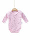Nayinom Baby Bodysuit Long-Sleeved Pink