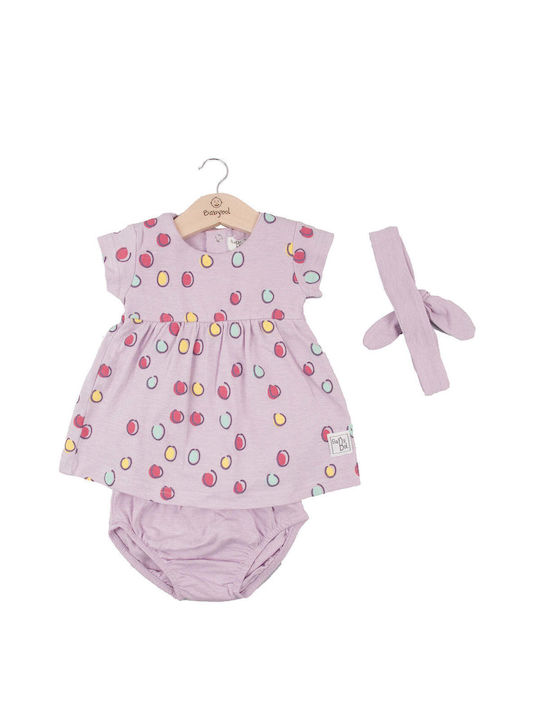 Babybol Set Mädchen Kleider Pink