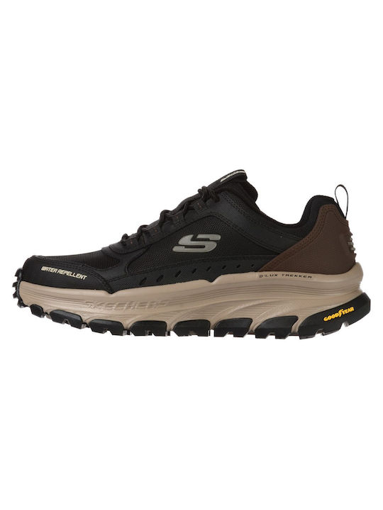 Skechers Herren Wanderschuhe Schwarz