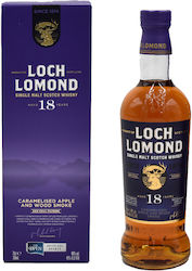 Loch Lomond Single Malt Whisky 18 Ani Scoția în Cutie 46% 700ml