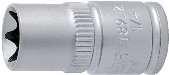 Unior Καρυδάκι Torx με Καρέ Υποδοχής 1/4" Μέγεθος E10