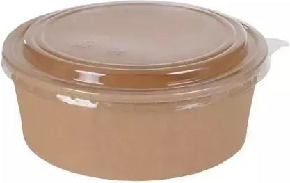Ecocraft Σετ 50 Χάρτινα Κουτιά Σαλάτας Kraft