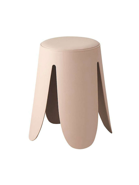 Stool For Living Room Upholstered with Leathere...