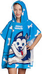 Mad Wave Kids Beach Poncho Blue