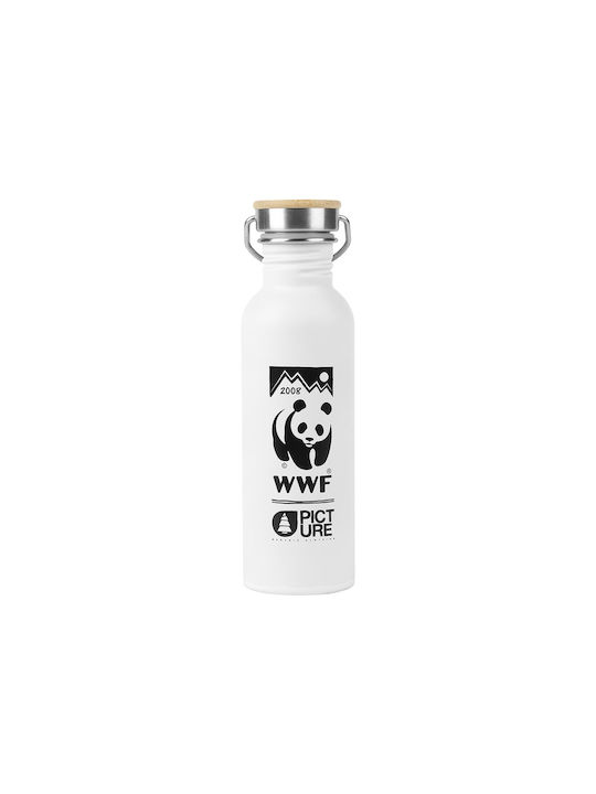 Picture Organic Clothing Water Bottle 750ml White