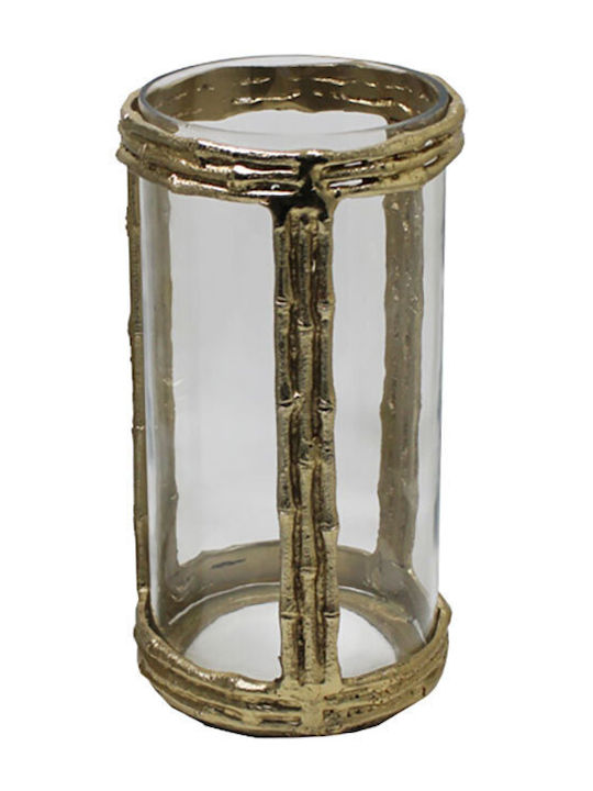 InTheBox Candle Holder Metal in Gold Color 14x14x26cm 1pcs