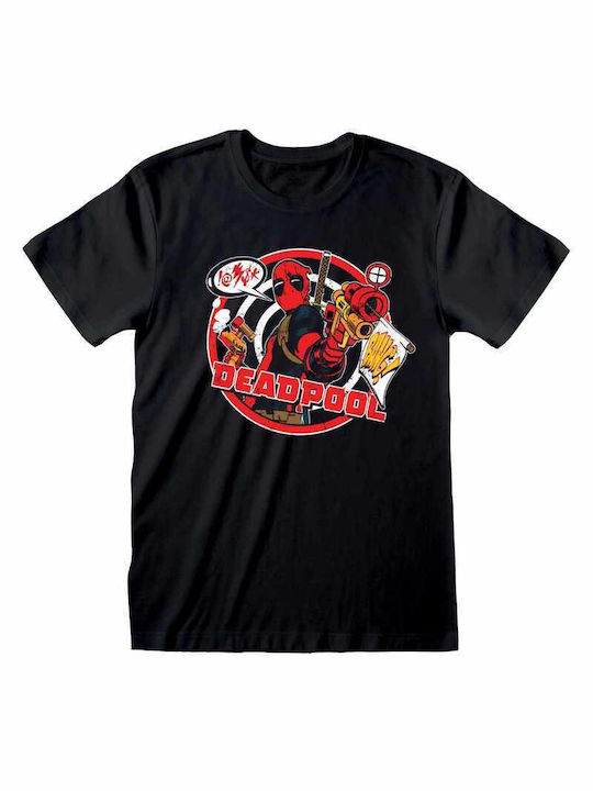 Heroes INC Marvel Comics Deadpool – Gangsta T-shirt Cotton