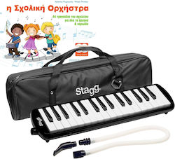 Stagg Melodică 32 Clape Melosta Negru