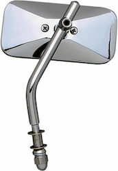 Emgo Motorradspiegel 1Stück Silber