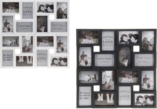 Wandmontage Kunststoff Fotorahmen mit Schwarzem Rahmen