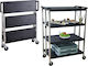 Karamco Commercial Kitchen Food Cart Whs32ag H92xW74xD40cm