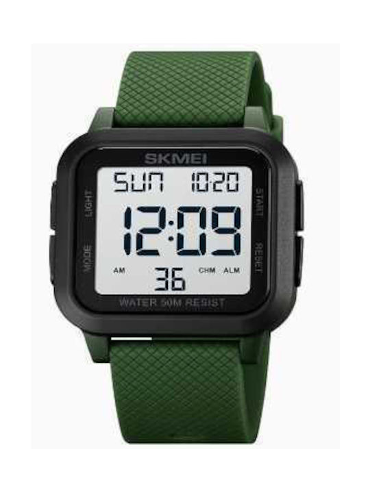 Skmei Digital Watch Battery with Rubber Strap G...