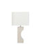 Urban Nature Culture Amsterdam Ceramic Table Lamp with White Shade and Base
