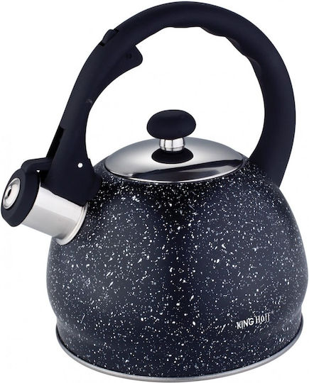 KING Hoff Ceainic Inox Negru 2000ml