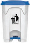 Delta Cleaning Plastic Waste Bin 68lt with Pedal White