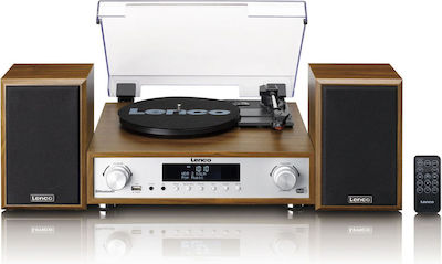 Lenco MC-160WD Turntable Built-in Preamplifier Wood