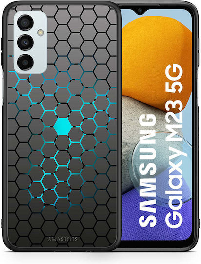 Smartfits Geometric Hexagonal Back Cover Gri (Galaxy M23) 7526169706651_42937065701531